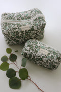 Toiletry Bag Set in Olive Floral