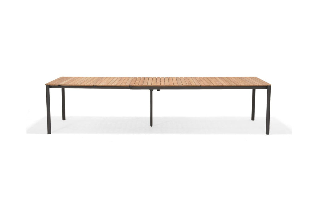 Topaz Extendable Teak Outdoor Dining Table — 89–130 in.