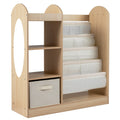 Toy Storage Organizer with 4-Tier Sling Shelves