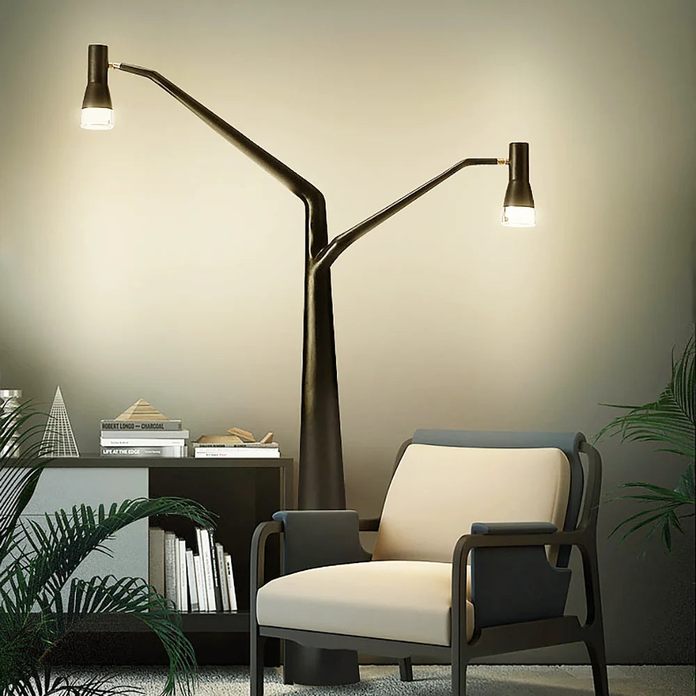 Tree Shape Sculpture Floor Lamp
