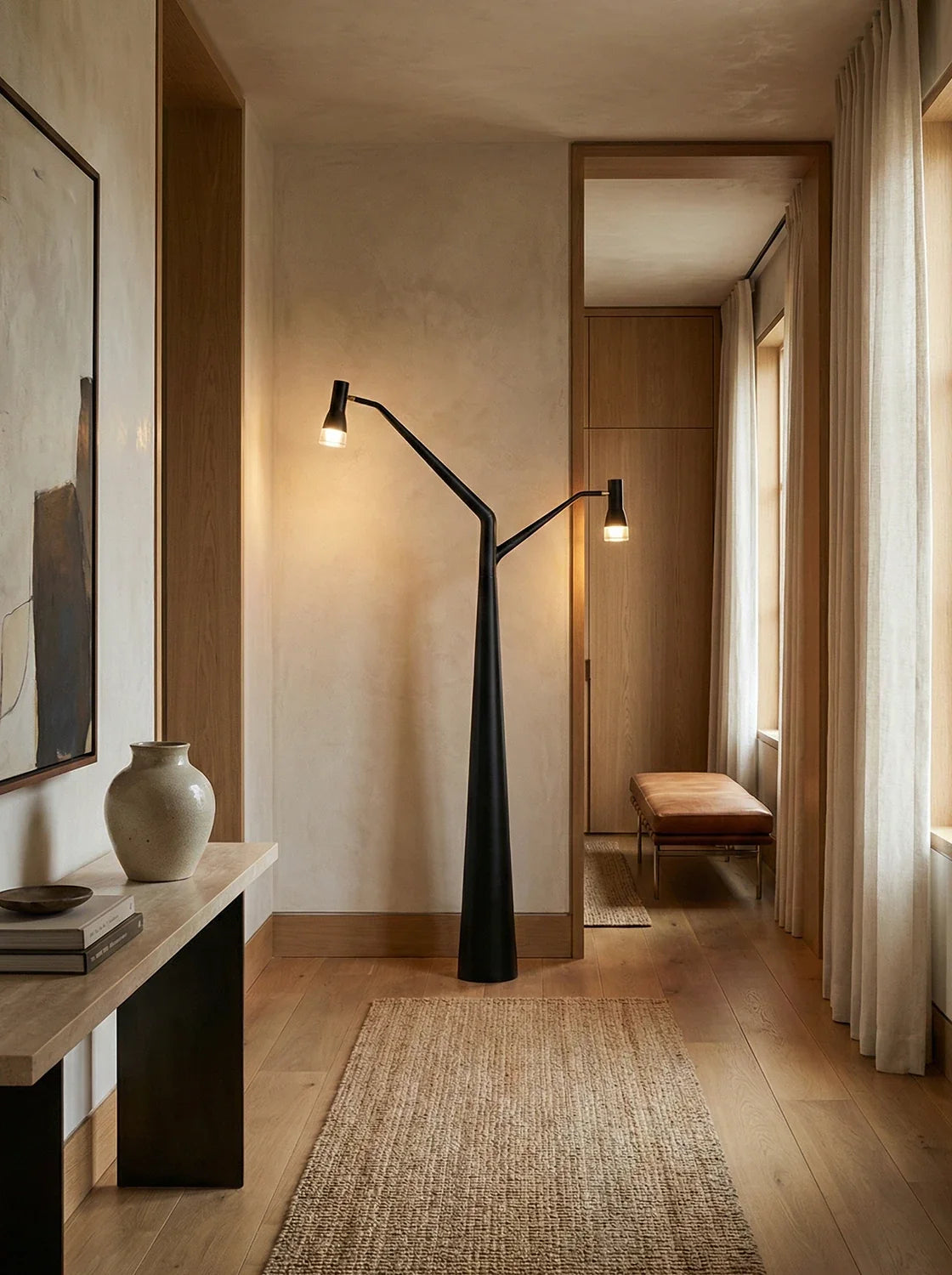 Tree Shape Sculpture Floor Lamp