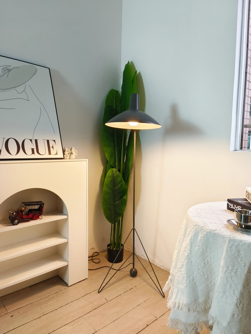 Meridian Three-Leg Floor Lamp