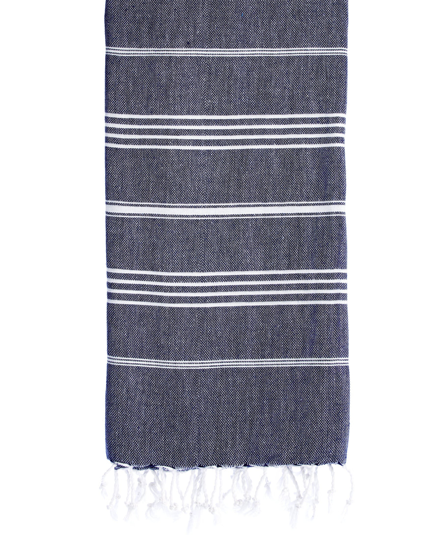 Mexico City Turkish Towel — Black