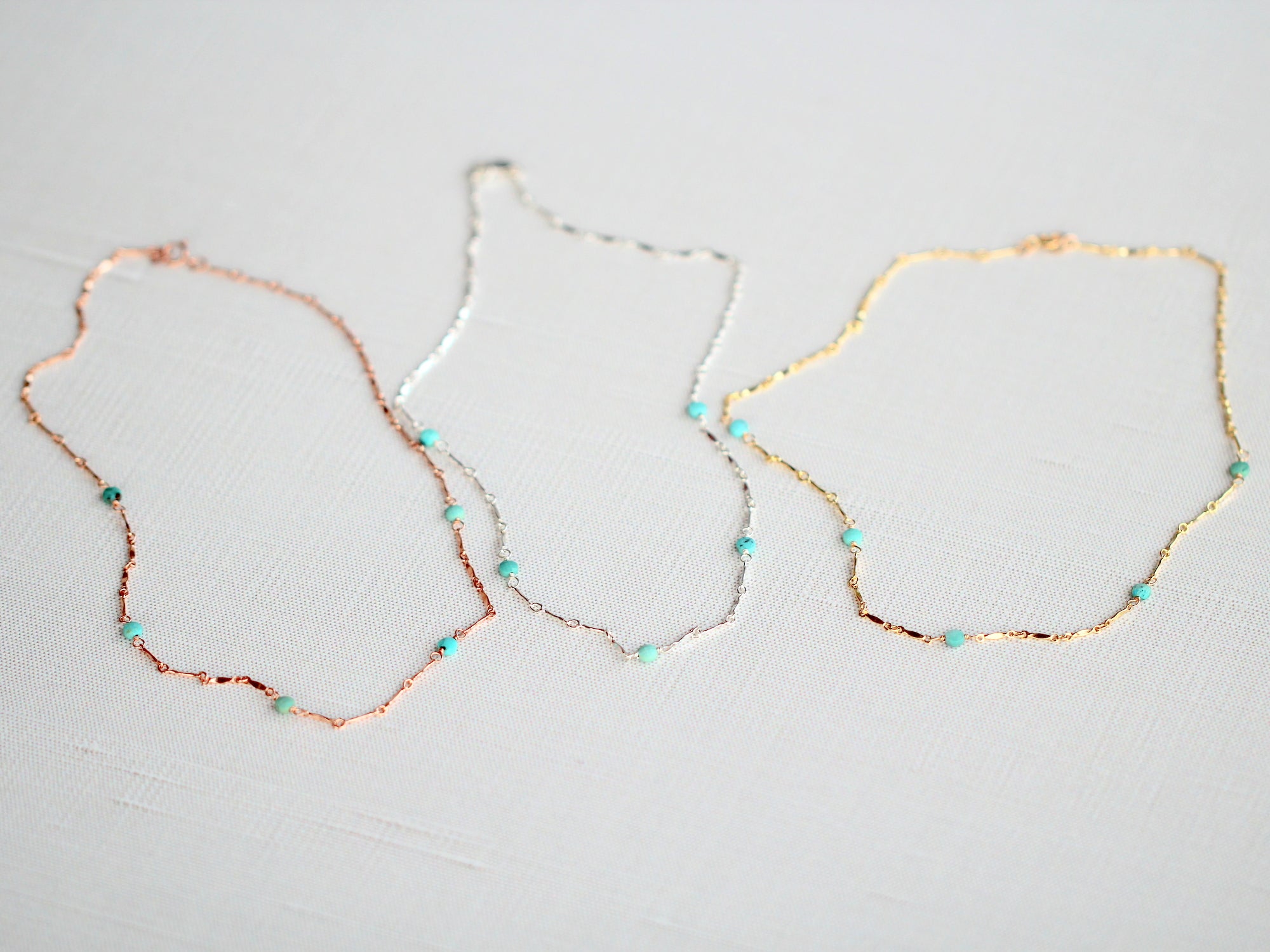 Scalloped Turquoise Choker