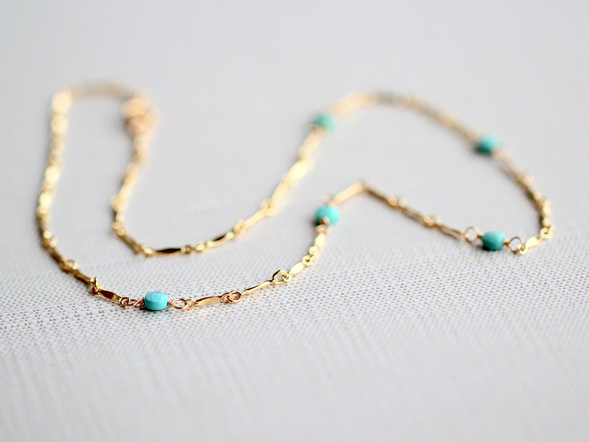 Scalloped Turquoise Choker