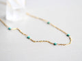 Scalloped Turquoise Choker