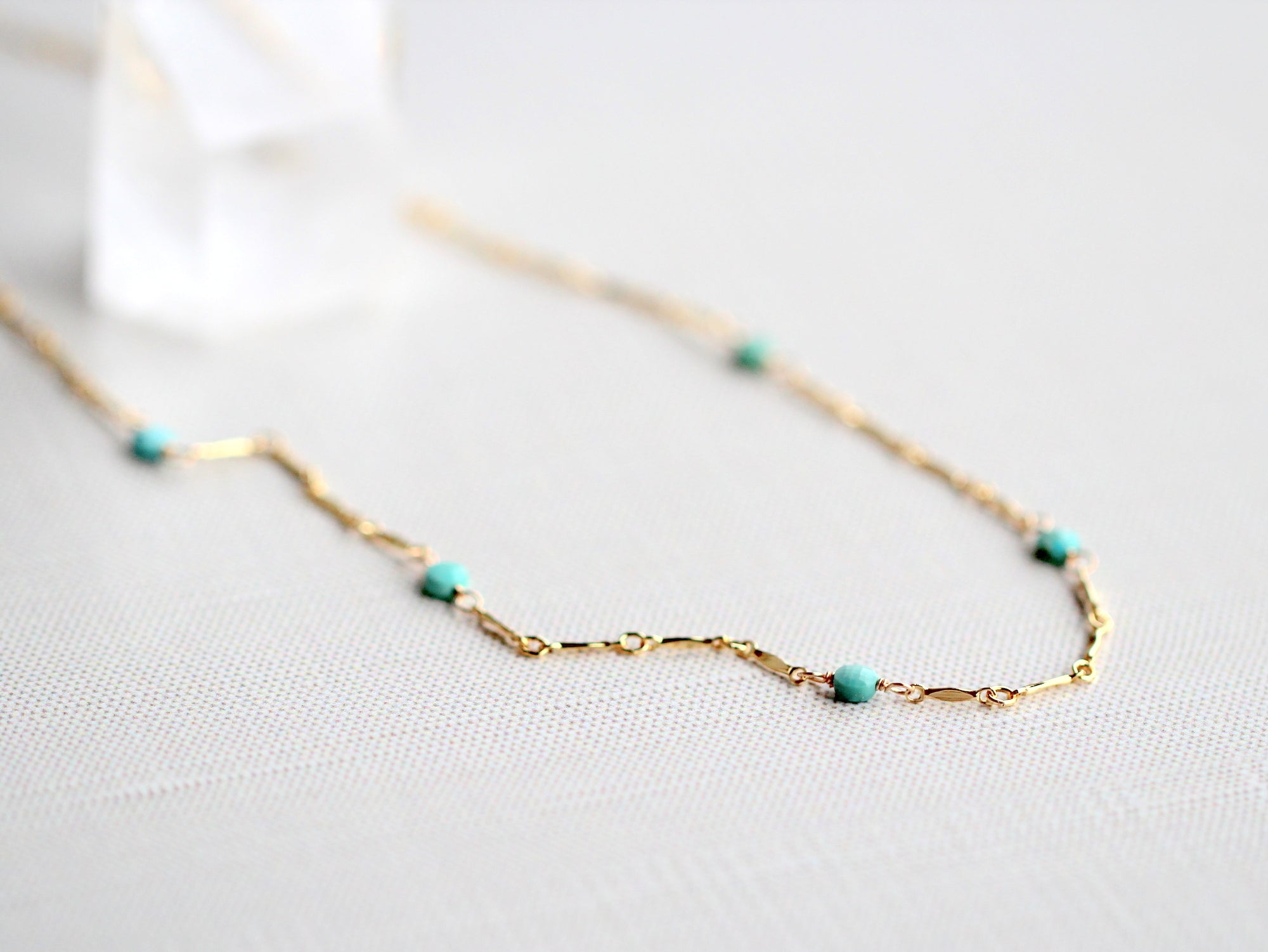 Scalloped Turquoise Choker