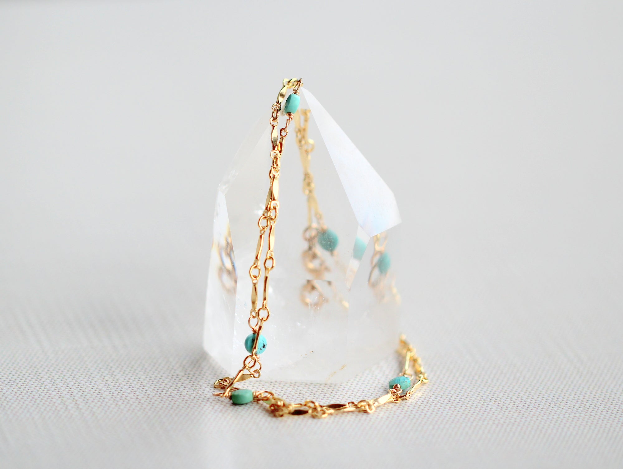 Scalloped Turquoise Choker