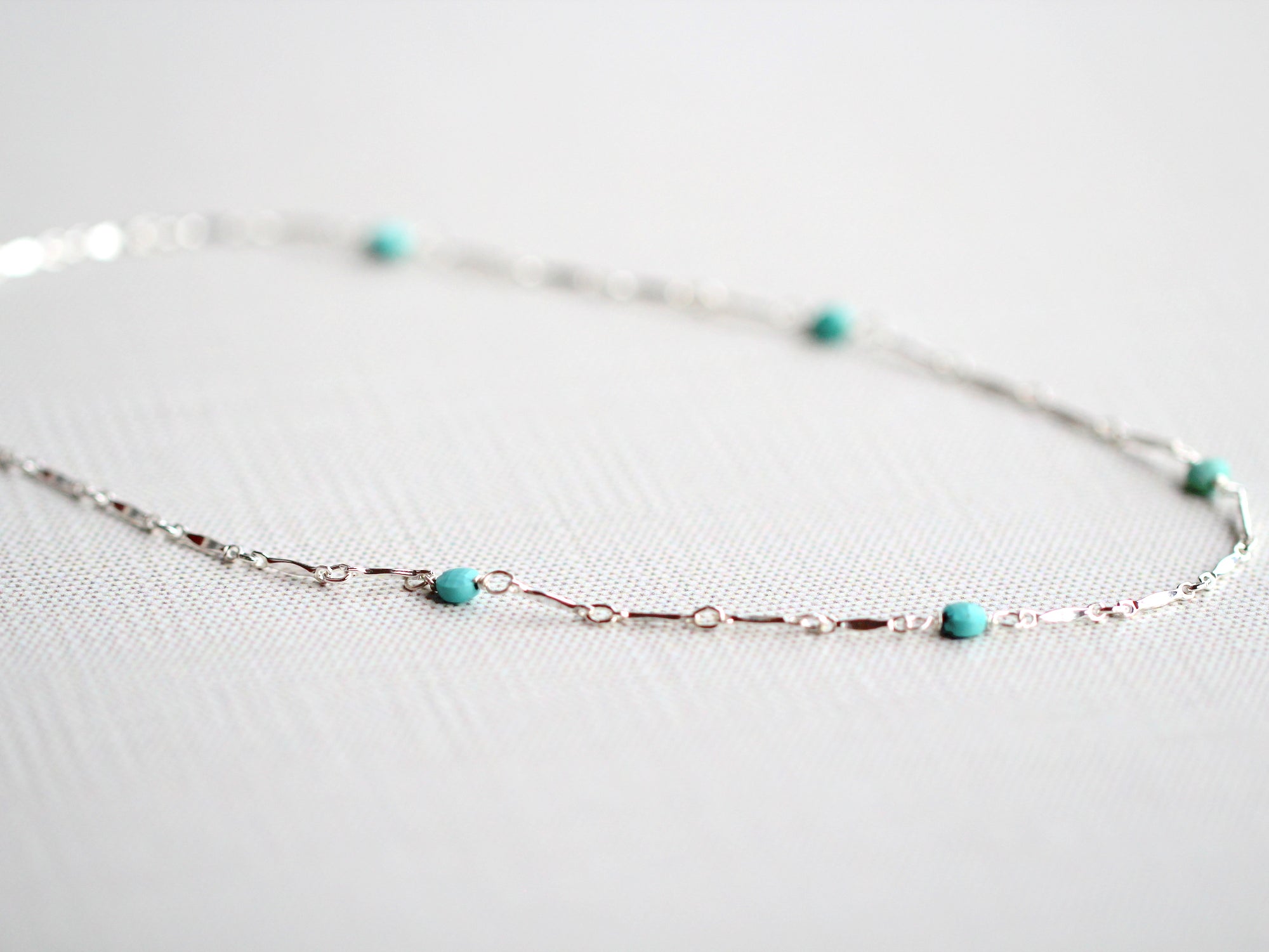 Scalloped Turquoise Choker