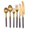 24pc Set Midnight Blue Cutlery - 6 Piece - Set of 4