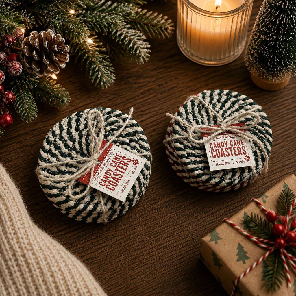 Candy Cane Coaster PRE-ORDER