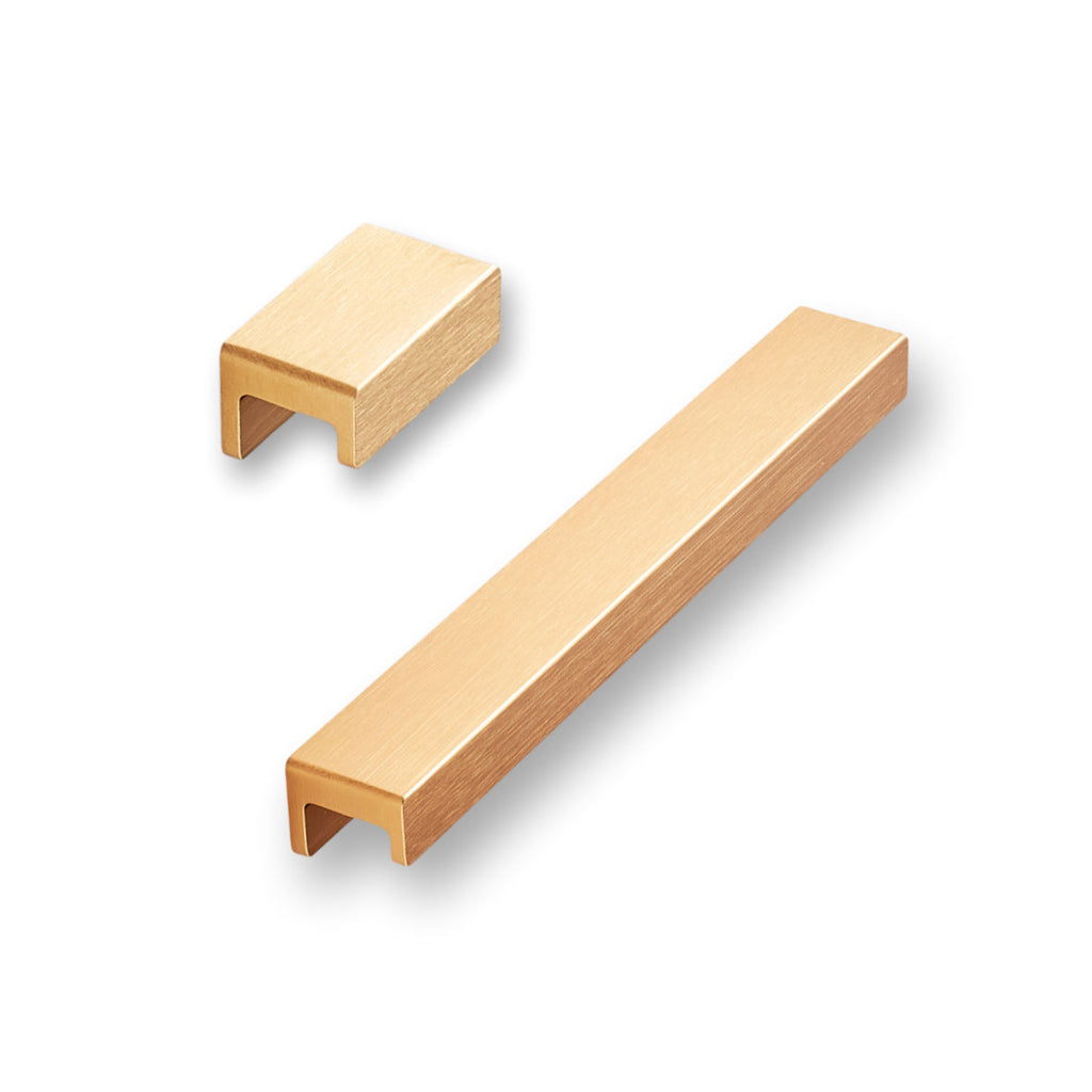 Brushed Bronze "Station" Drawer Tab Pull