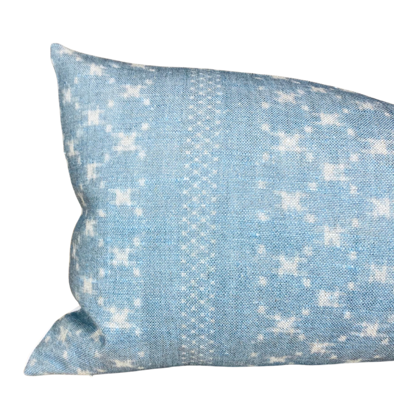 Nagoya Pillow Cover in Azure, McLaurin + Piercy Textiles