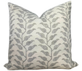 Folio Pillow Cover in Graphite, Susan Connor Textiles