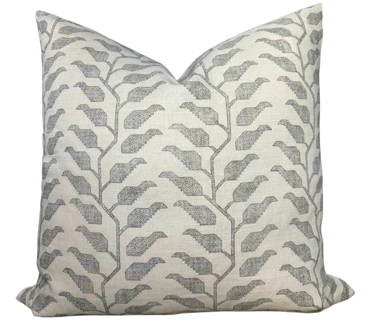 Folio Pillow Cover in Graphite, Susan Connor Textiles