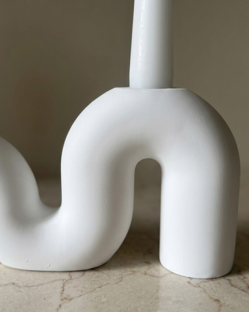 Nordic Double-Taper Candle Holder