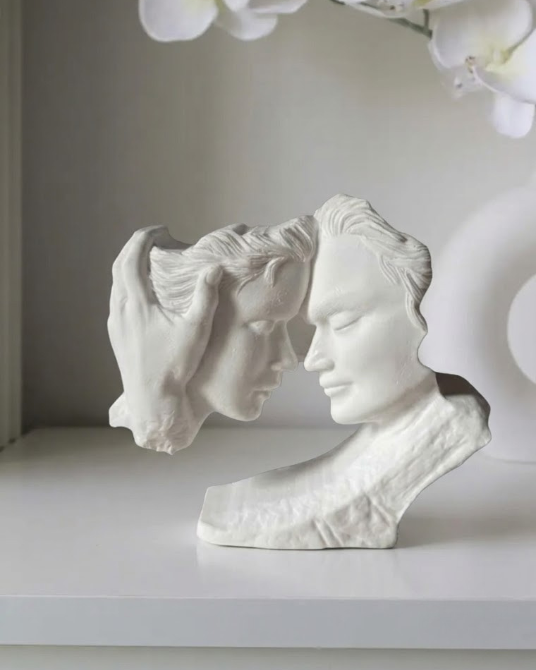 Lovers Abstract Figural Sculpture