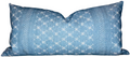 Nagoya Pillow Cover in Azure, McLaurin + Piercy Textiles