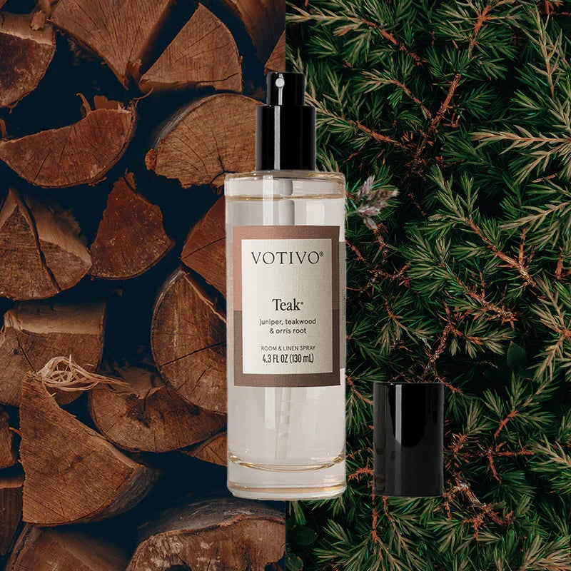 Votivo Teak Room & Linen Spray