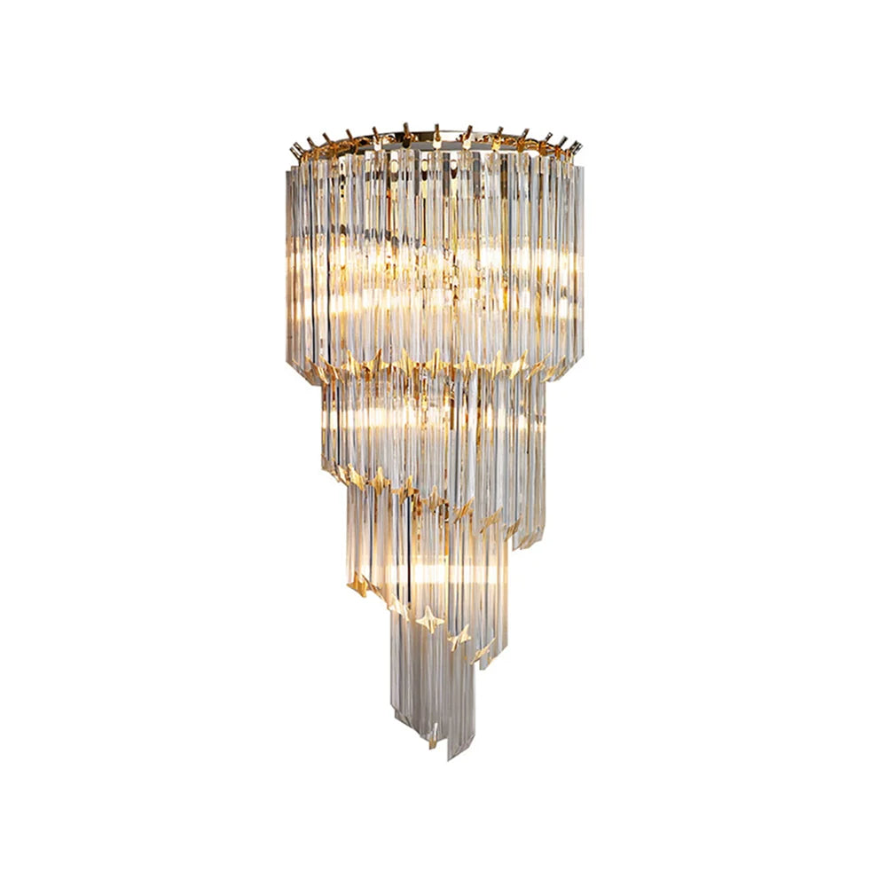 Tapered Alana Crystal Wall Lamp