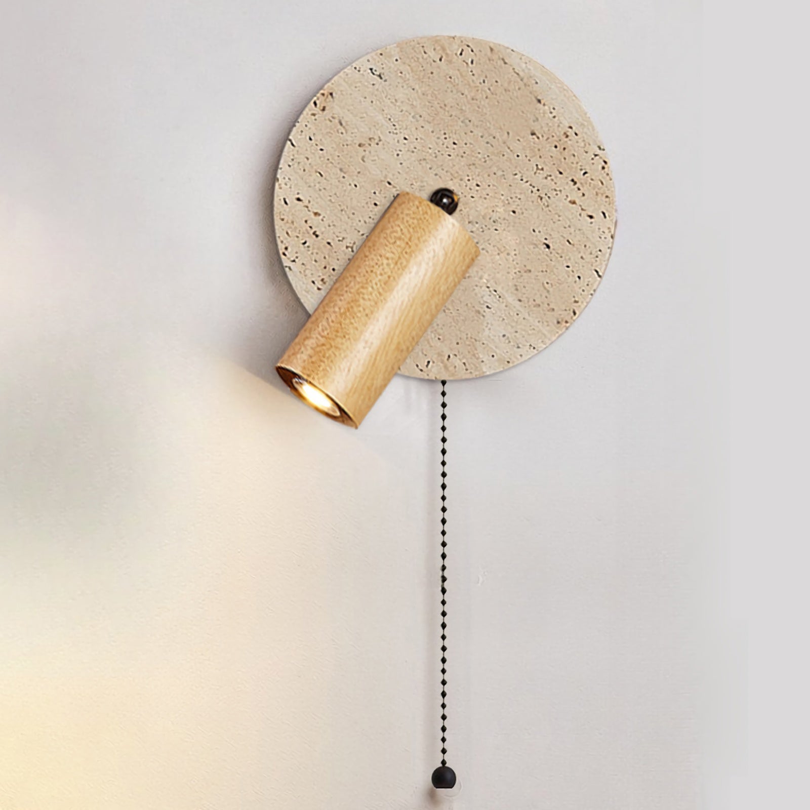 Vintage Travertine Wall Lamp