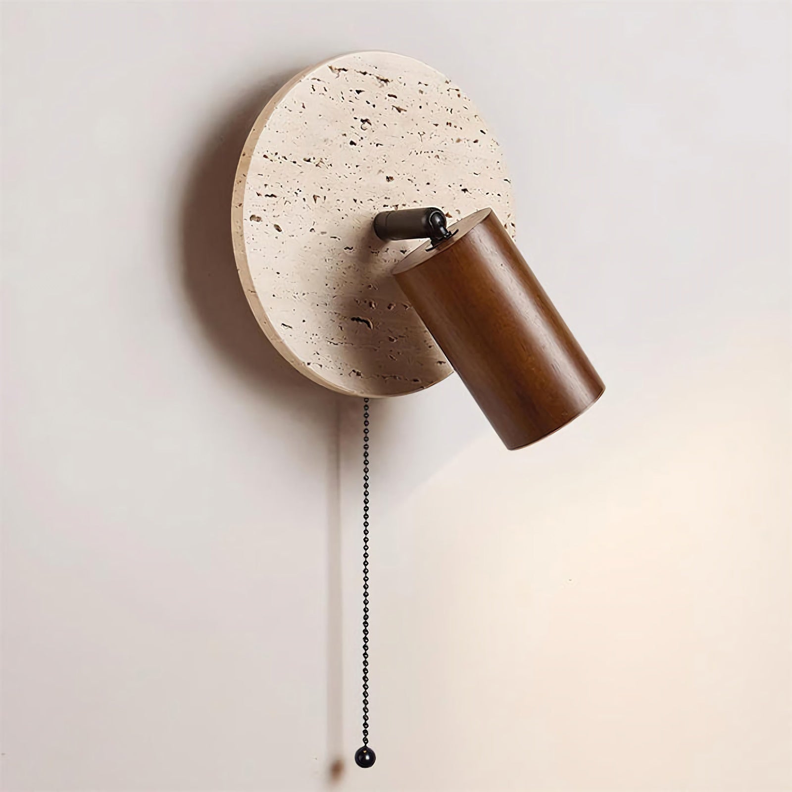 Vintage Travertine Wall Lamp