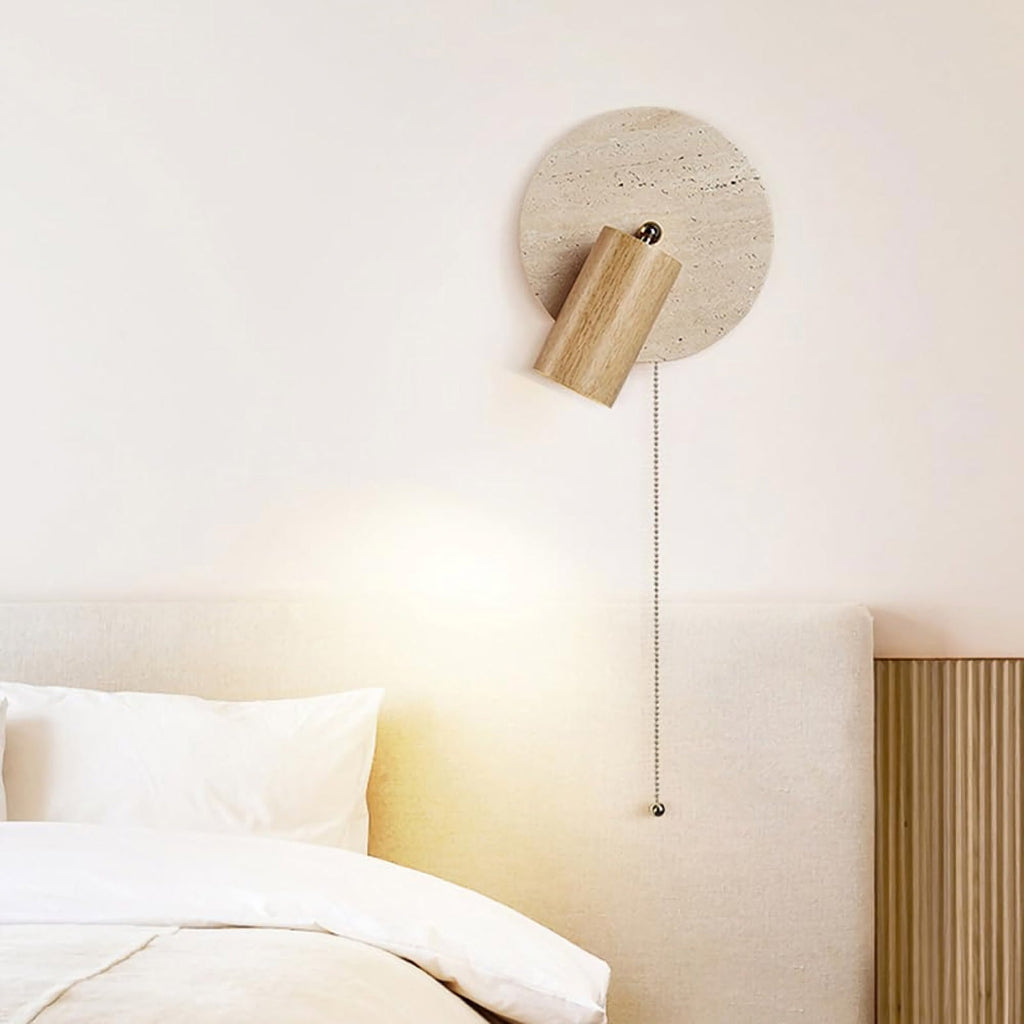 Vintage Travertine Wall Lamp
