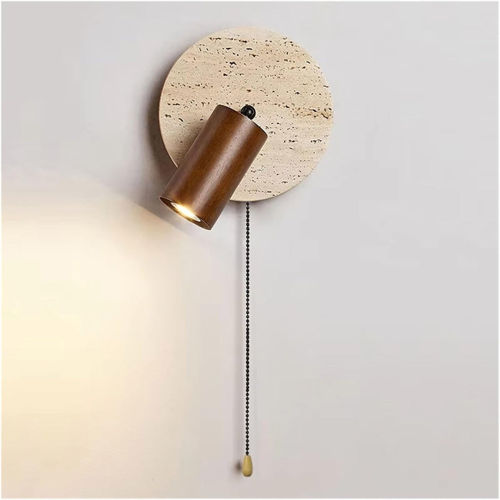 Vintage Travertine Wall Lamp