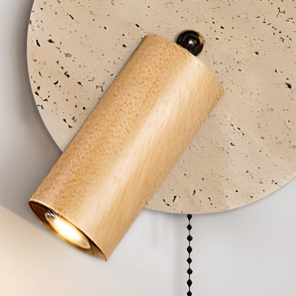 Vintage Travertine Wall Lamp