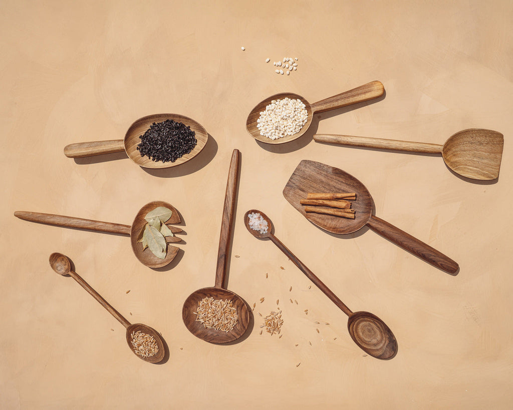 Walnut Oval Spoon