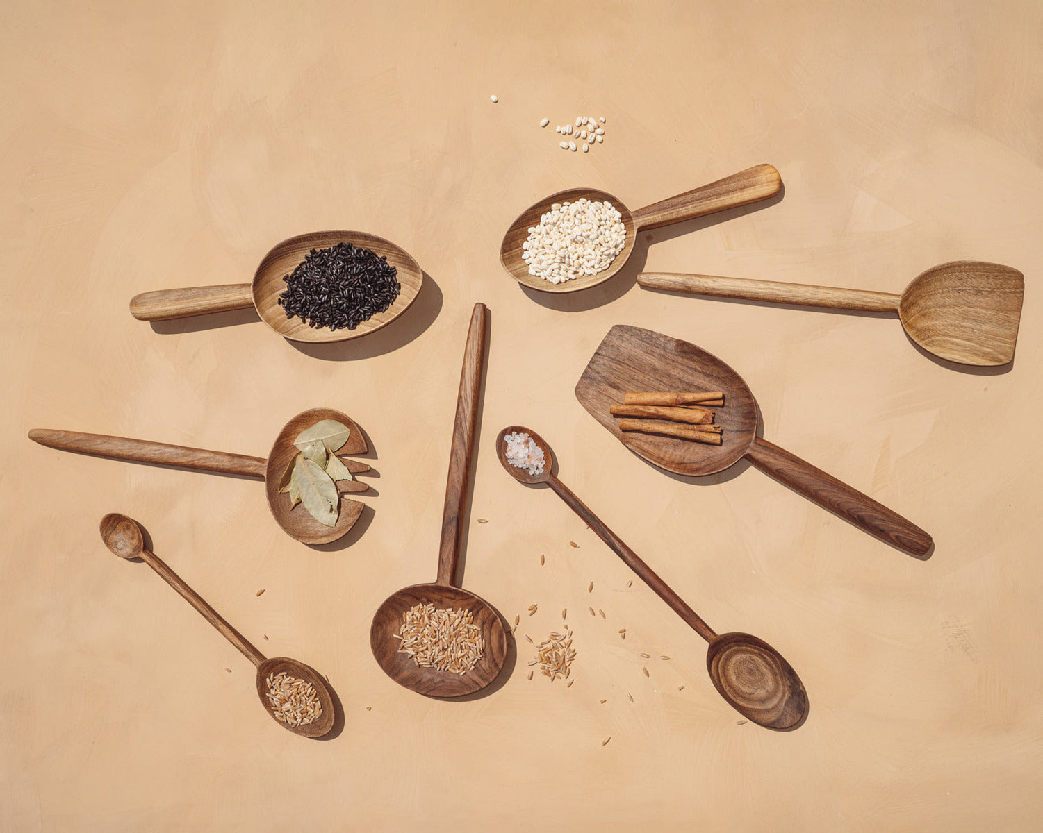 Walnut Oval Spoon