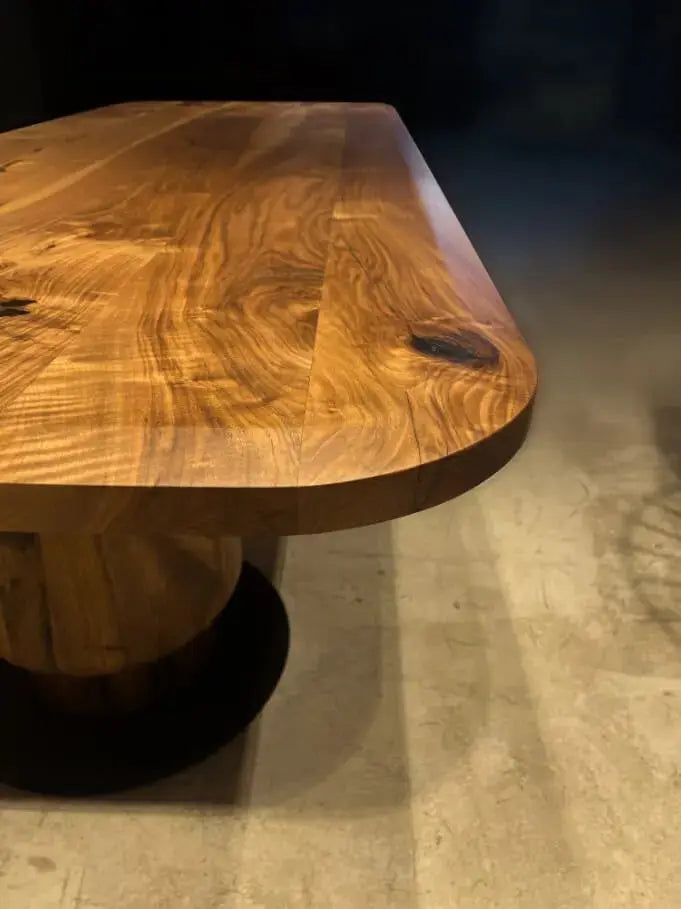 Solid Walnut Tulip Dining Table