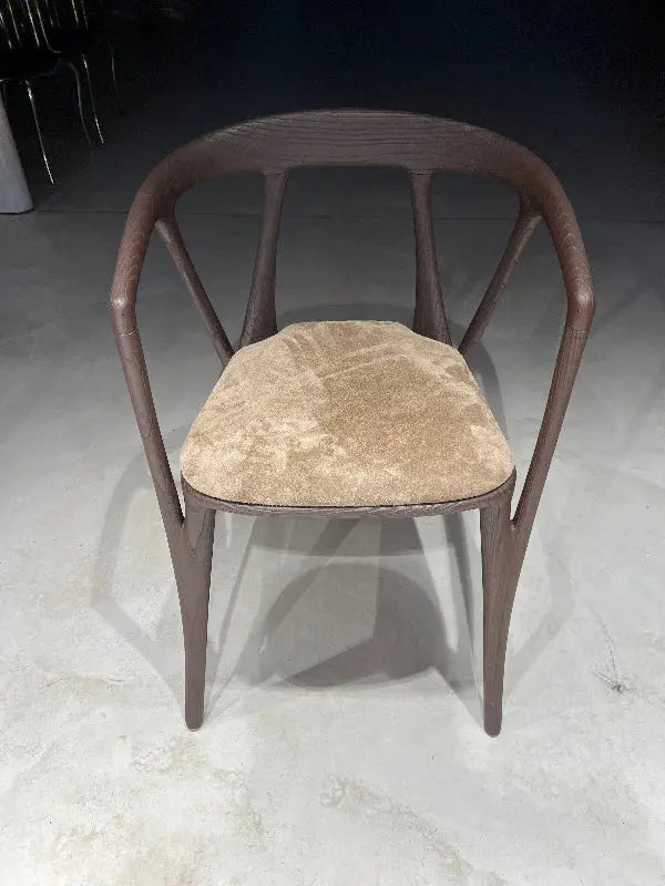 Italian-Style Solid Walnut Dining Chair