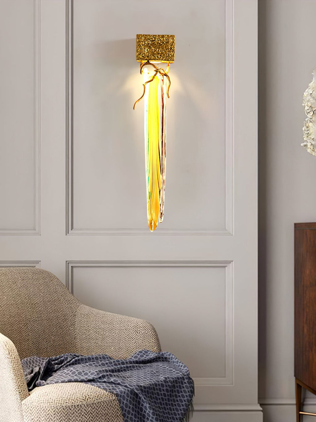 Waterfall Segmented Wall Sconce