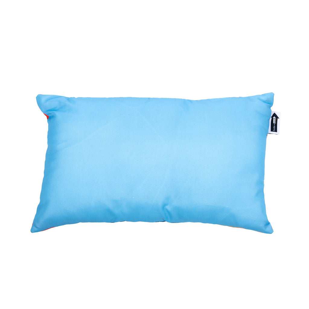 Waves double-sided Bolster Pillow - 11.8" x 19.7"