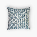 Nikhar Linen Pillow Cover — Azure Blue