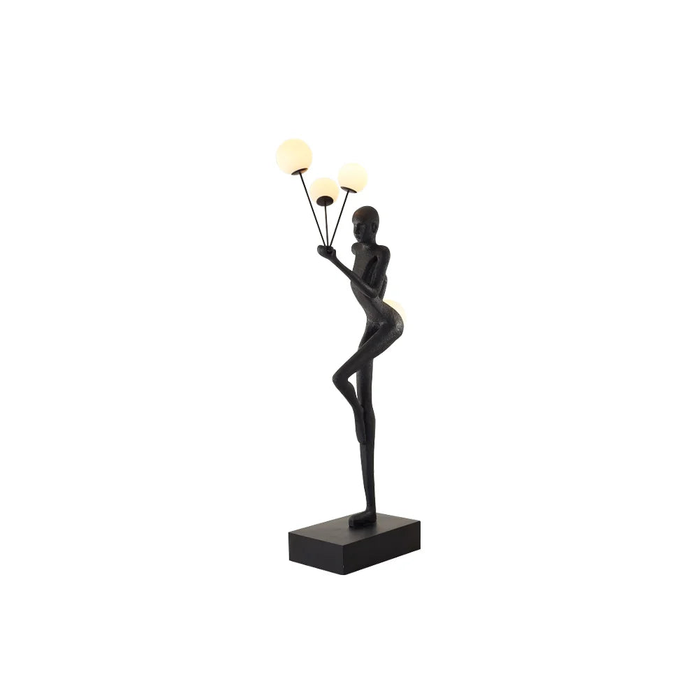 Welcome Sculpture Characters Floor Lamp
