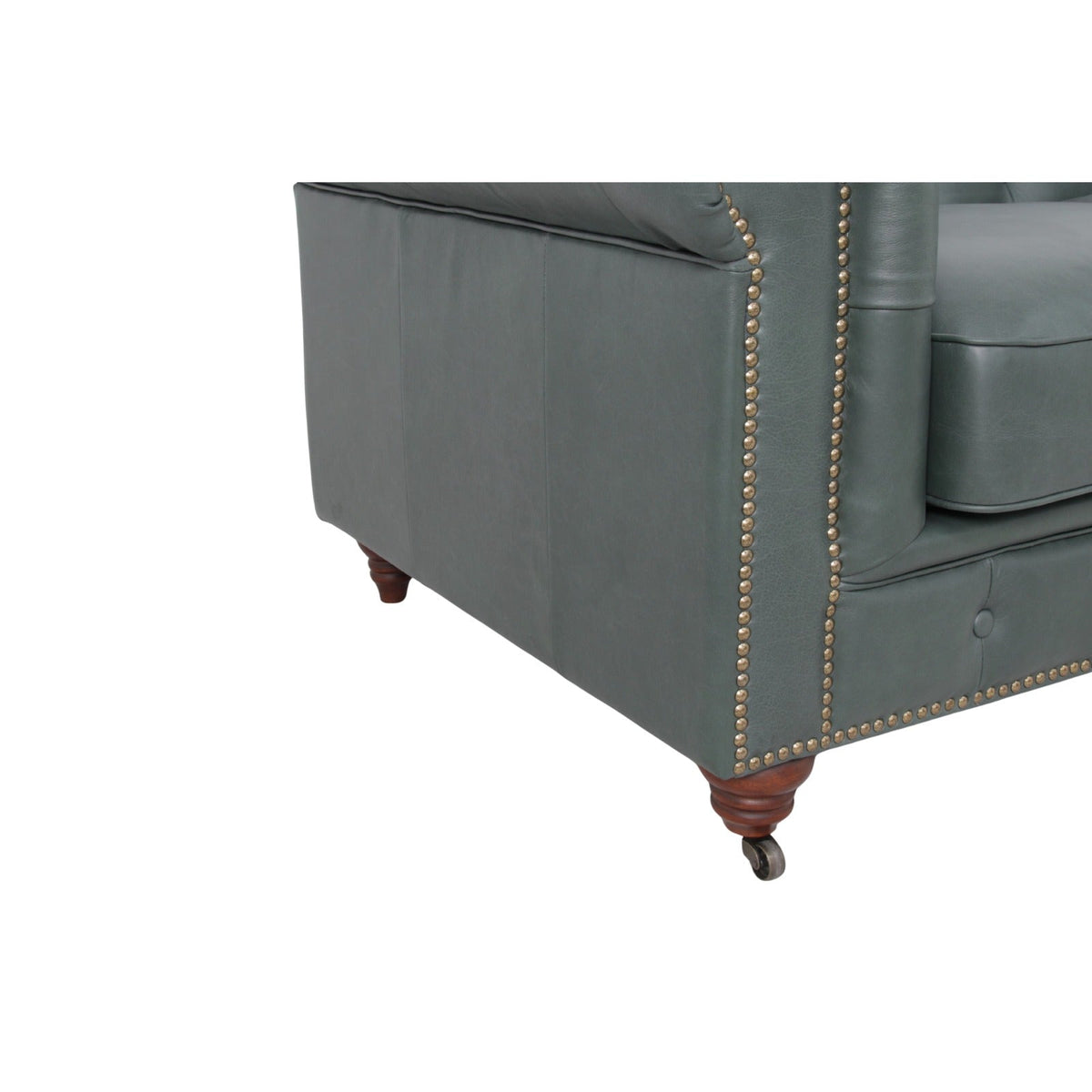 Belgravia Chesterfield Tufted Top Grain Leather Sofa – Classic Elegance Meets Modern Comfort