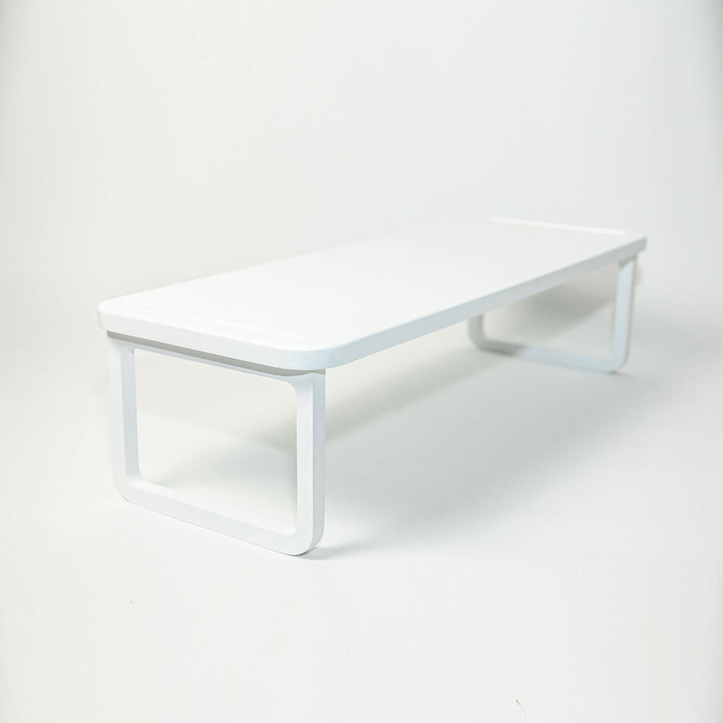 Wooden Shoe Shelf - White