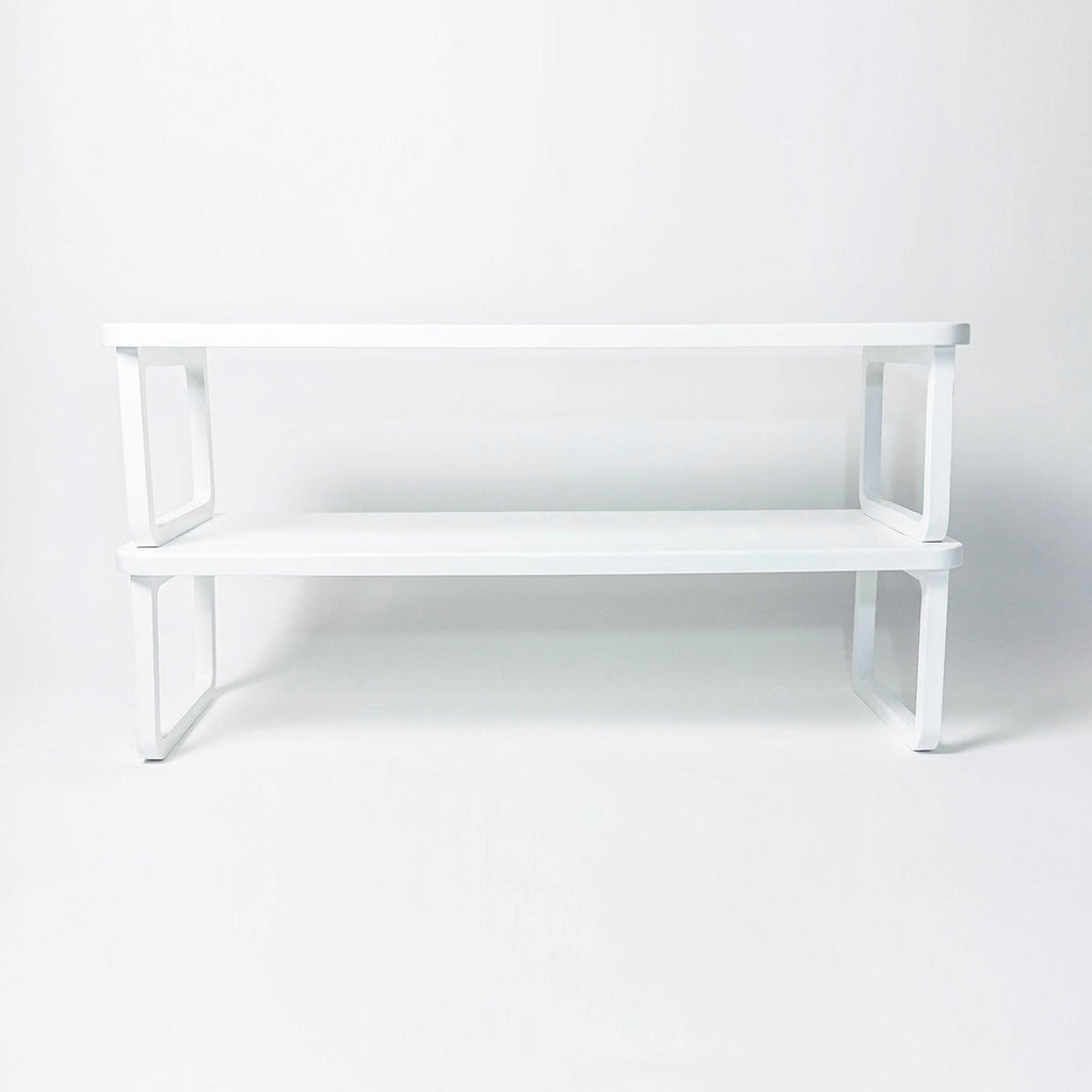 Wooden Shoe Shelf - White