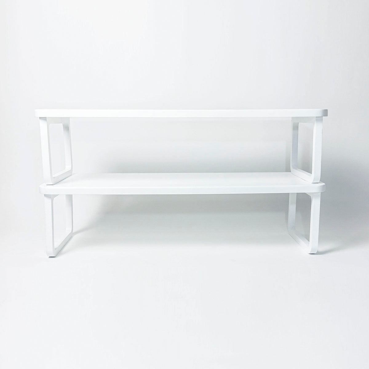 Wooden Shoe Shelf - White