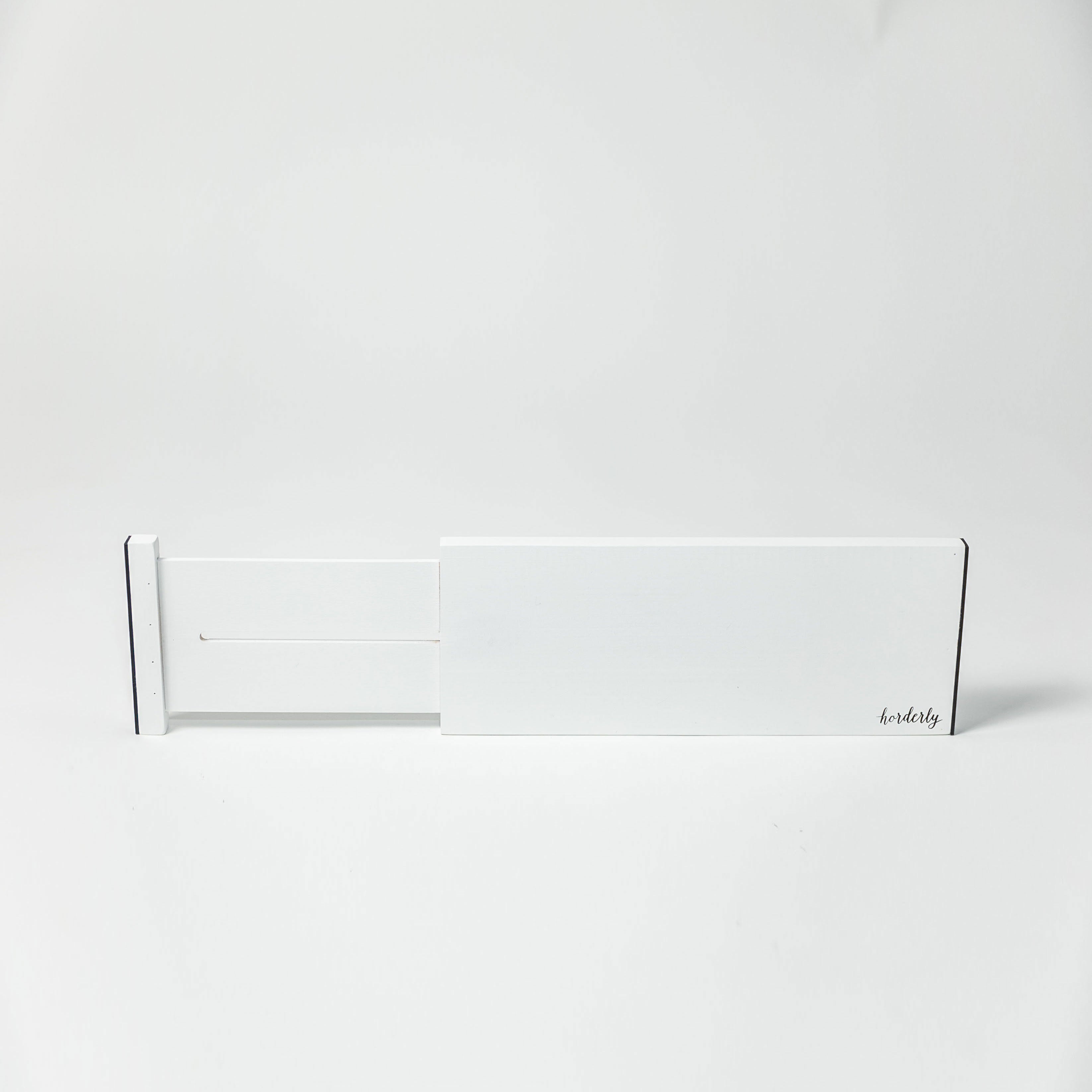 Bamboo Expandable Drawer Dividers – White