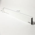 Bamboo Expandable Drawer Dividers – White