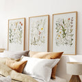 Wildflower Nursery Wall Art Set