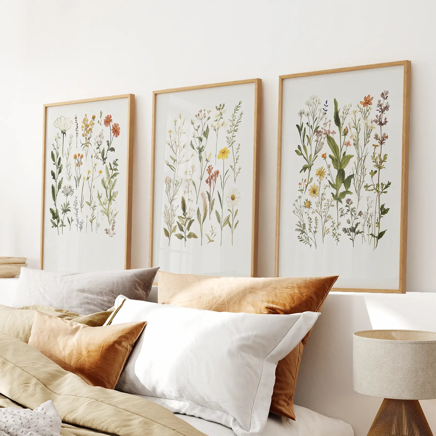 Wildflower Nursery Wall Art Set