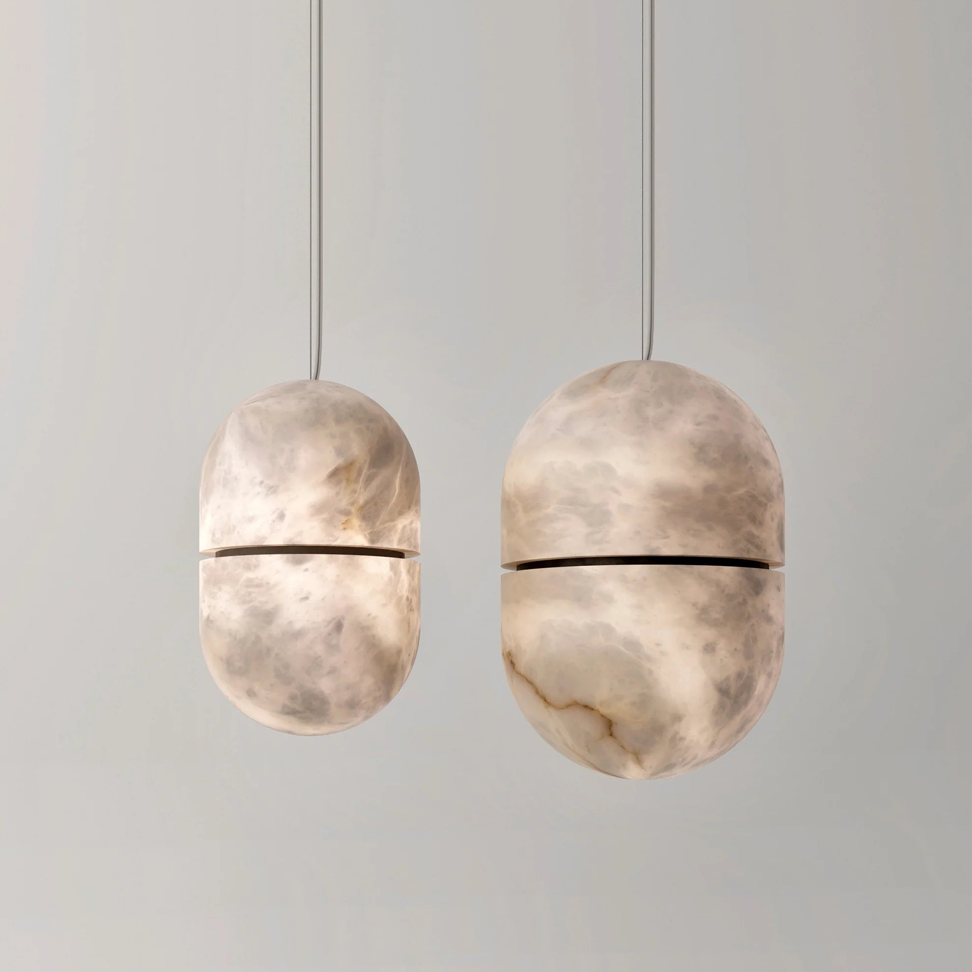 YUM Alabaster Pendant Light