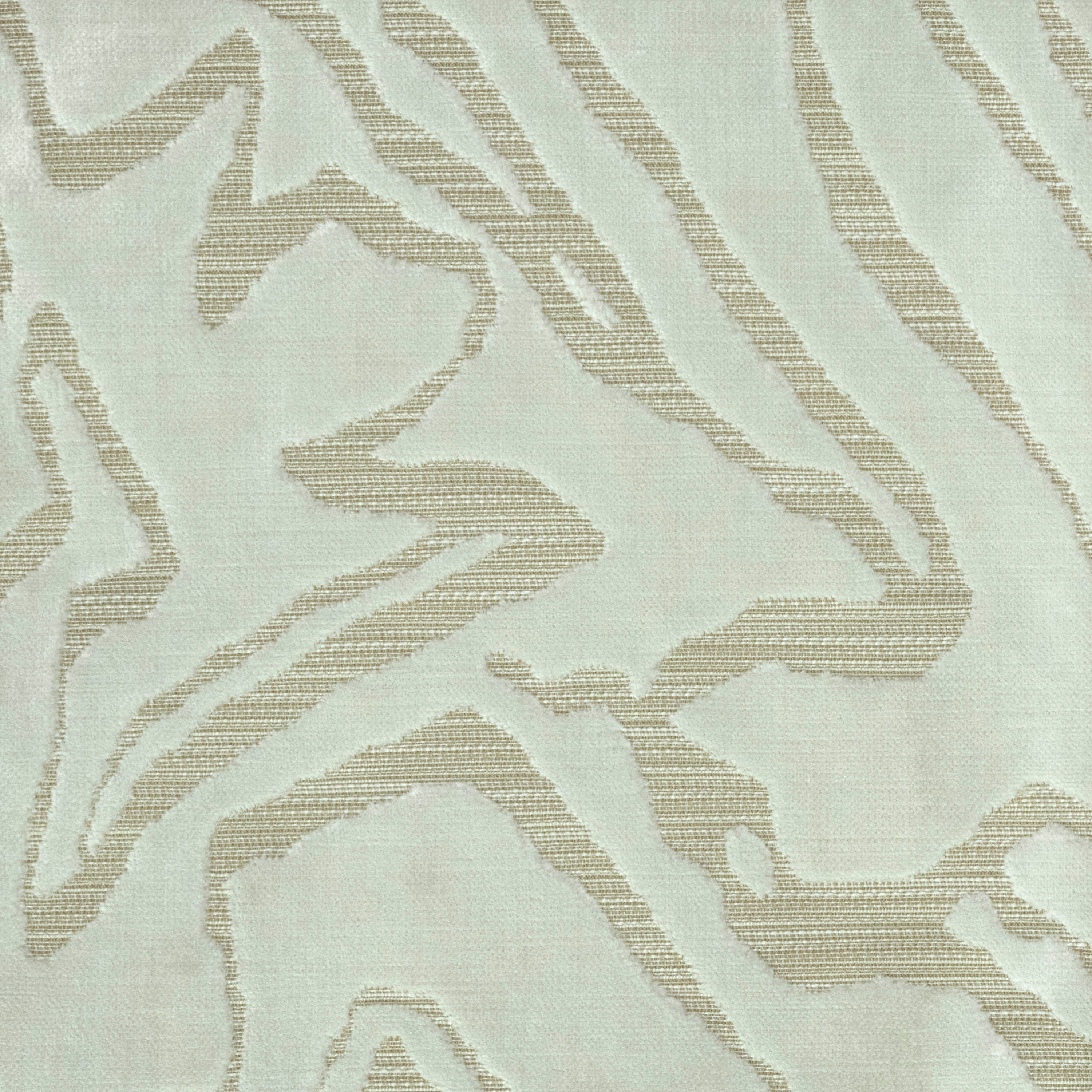 ZURI - ABSTRACT DESIGN CUT VELVET UPHOLSTERY FABRIC