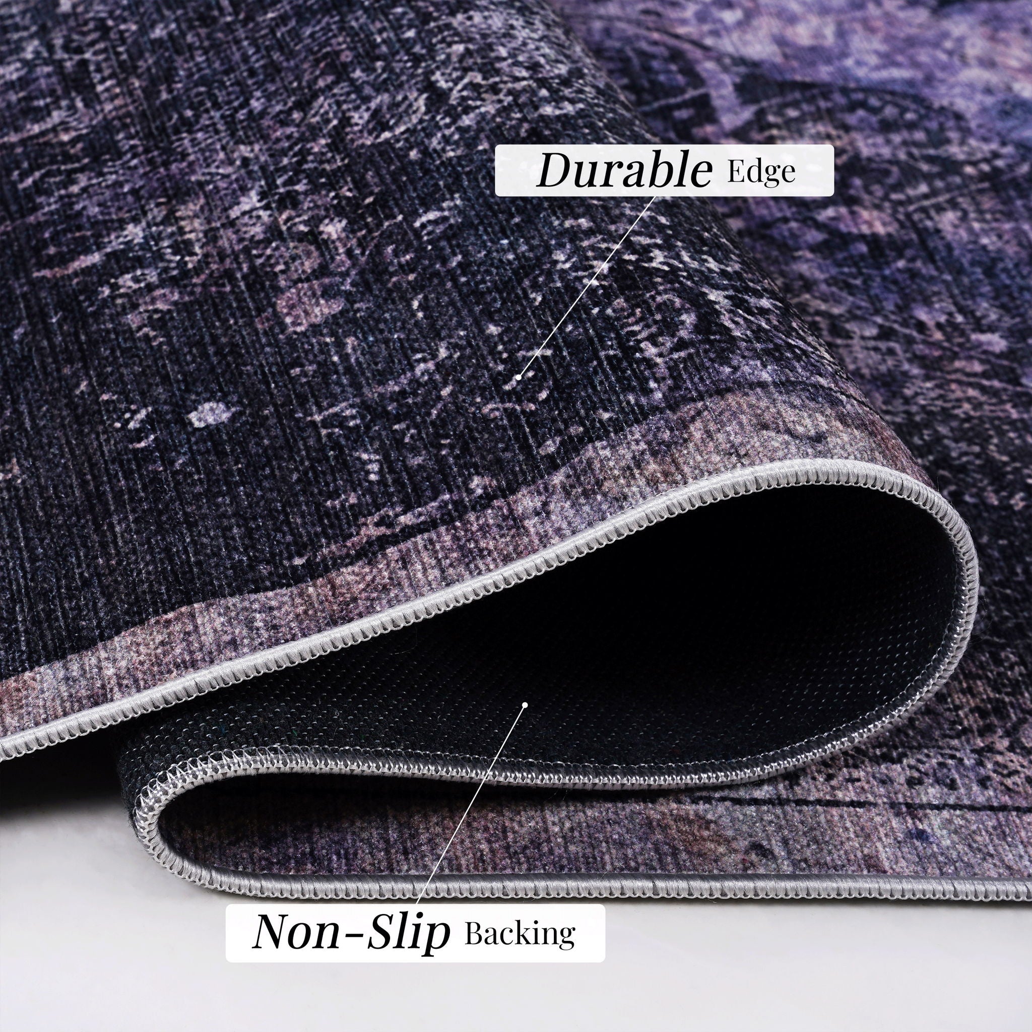 Maval Washable Area Rug