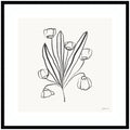 Floral Bouquet by Gabrielly Guedes Framed Wall Art Print