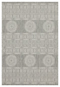 Sunshine 5'3" x 7'3" Indoor/Outdoor Area Rug - Silver